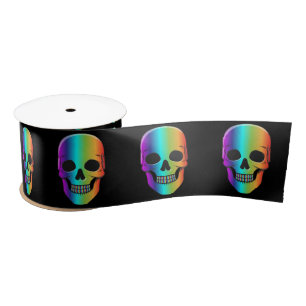 Psychedelic Human Skull Thunder_Cove Lint