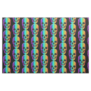 Psychedelic Human Skull Thunder_Cove Stof
