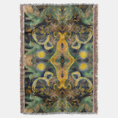 Psychedelic Hummingbird Trip Art Mirror Deken (Voorkant Verticaal)