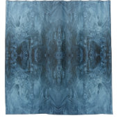 Psychedelic Ice-patroon Douchegordijn (Voorkant)