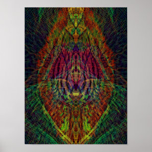 Psychedelic Introspection Poster