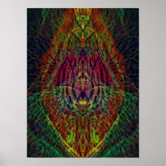 Psychedelic Introspection Poster