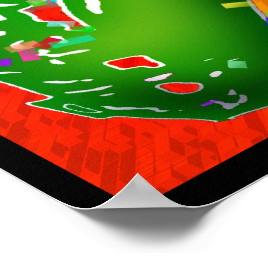 Psychedelic Jazz Poster (Hoek)