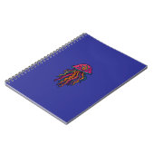 Psychedelic Jellyfish Spiral Notebook Notitieboek (Linkerzijde)