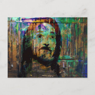 psychedelic jesus briefkaart
