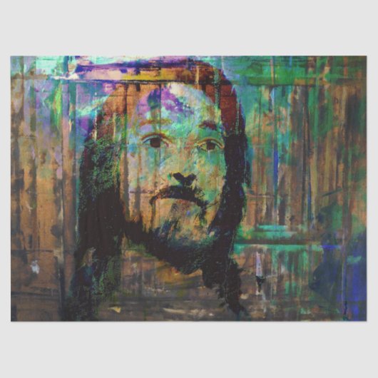 psychedelic jesus tissue tissuepapier (Voorkant)