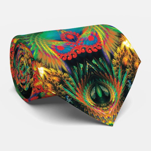 Psychedelic Journey-Stropdas Stropdas (Opgerold)