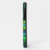 Psychedelic Kaleidoscope Green Blue en Oranje Case-Mate iPhone Case (Achterkant/links)