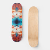Psychedelic kaleidoscope skateboard (Voorkant)