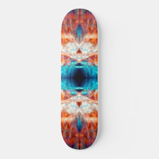 Psychedelic kaleidoscope skateboard (Voorkant)