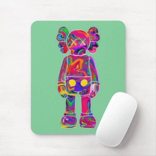 Psychedelic Kaw Muismat (Met muis)