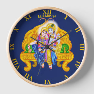 Psychedelic Krishna Radha Vigneshwara Hinduism