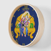 Psychedelic Krishna Radha Vigneshwara Hinduism (Hoek)