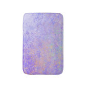 Psychedelic Lavender Paars Neon Pastel Abstract Badmat (Voorkant Verticaal)