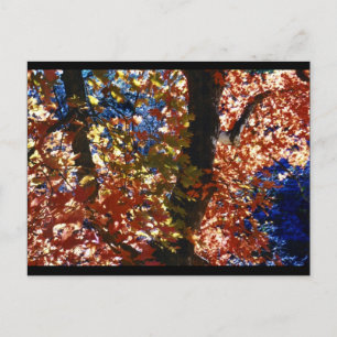 Psychedelic Leaves Briefkaart