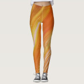Psychedelic Lights Colors Leggings (Voorkant)