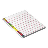 Psychedelic Lines Notitieblok (Schuin)