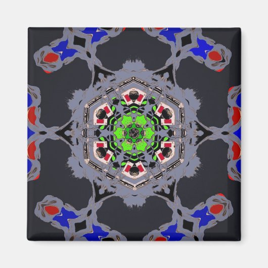 Psychedelic Magnet Magneet (Voorkant)