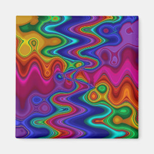 Psychedelic Magnet Magneet
