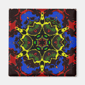 Psychedelic Magnet Magneet (Voorkant)