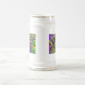 Psychedelic Mardi Gras Feathermaskers Gifts Appare Bierpul (Center)