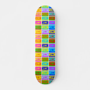 Psychedelic Mix Tape-Pop Skateboard
