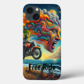Psychedelic Motorcycle Dreamscape Case-Mate iPhone Case (Achterkant)