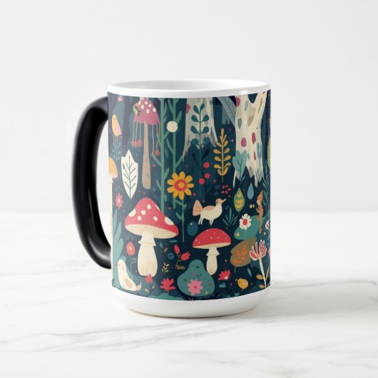 psychedelic mug design (Devant gauche)
