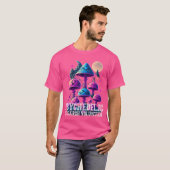 Psychedelic Mushroom Research Volunteer Funny Magi T-shirt (Voorkant volledig)