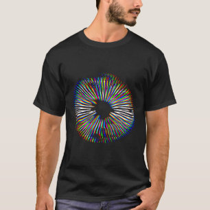 Psychedelic Mushroom Spore Print Mushroom Magic Pr T-shirt