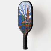 Psychedelic NYC: Chrysler, Flatiron #1 Pickleball Paddle (Links)