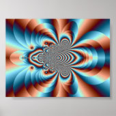 Psychedelic Oerwoud Kitten ~ Poster (Voorkant)