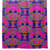 Psychedelic Owls.... Douchegordijn (Voorkant)