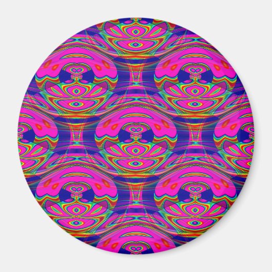 Psychedelic Owls..... Magneet (Voorkant)