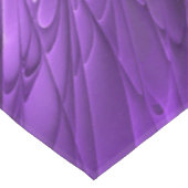 Psychedelic Paarse Flower Abstract fractal Art Tafelkleed (Gekanteld)