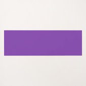 Psychedelic Paarse Flower Abstract fractal Art Yogamat (Achterkant (horizontaal))