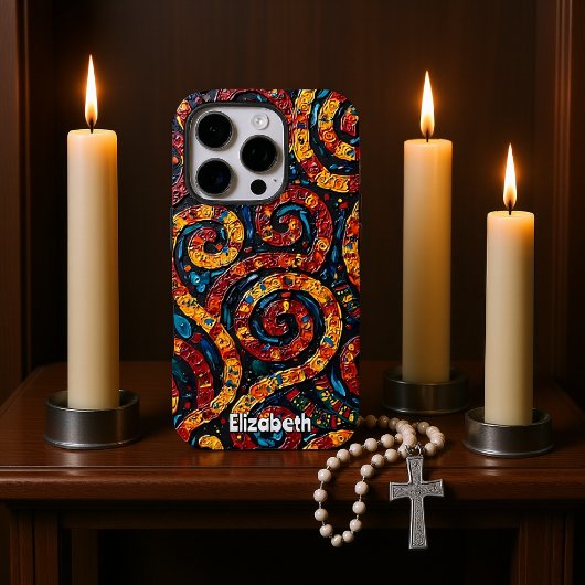 Psychedelic Paisley Case-Mate iPhone Case