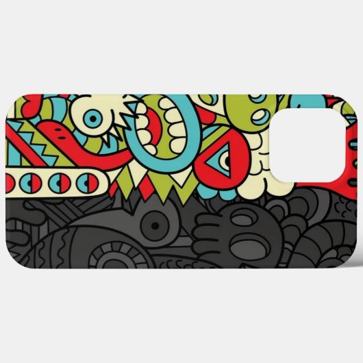 Psychedelic Patterns Case-Mate iPhone Case (Achterkant (horizontaal))