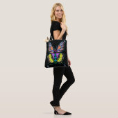 Psychedelic Peace Butterfly Draagtas (Op model)