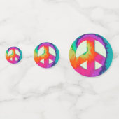 Psychedelic Peace Confetti (Achterkanten)
