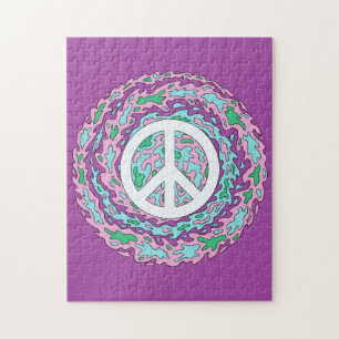Psychedelic Peace Legpuzzel