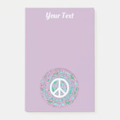 Psychedelic Peace Post-it Notes (Voorkant)