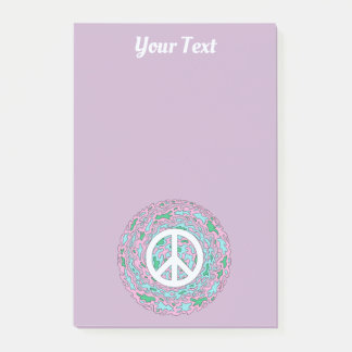 Psychedelic Peace Post-it Notes