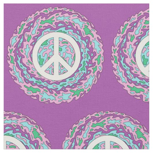 Psychedelic Peace Stof (Close Up)