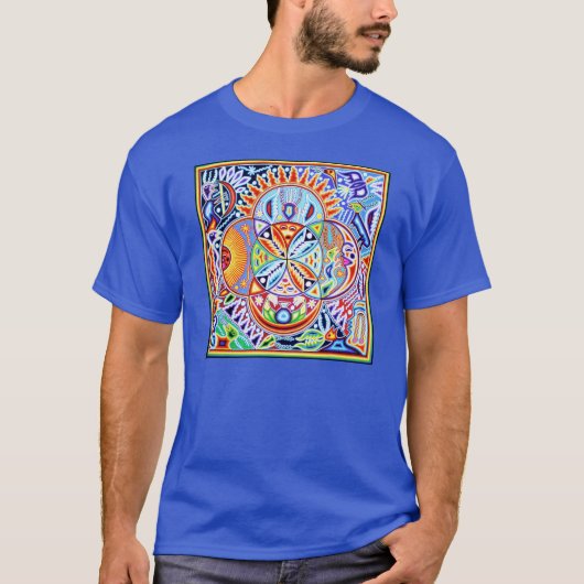 Psychedelic Peyote God T-shirt (Voorkant)
