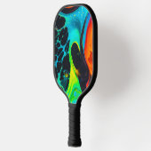 Psychedelic Pickleball Paddle (Links)