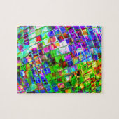 Psychedelic Planet Disco Ball Legpuzzel (Horizontaal)