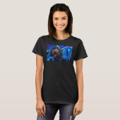 Psychedelic Poodle T-shirt (Voorkant volledig)