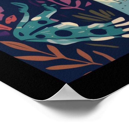 Psychedelic poster print (Hoek)