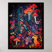 Psychedelic poster print (Devant)